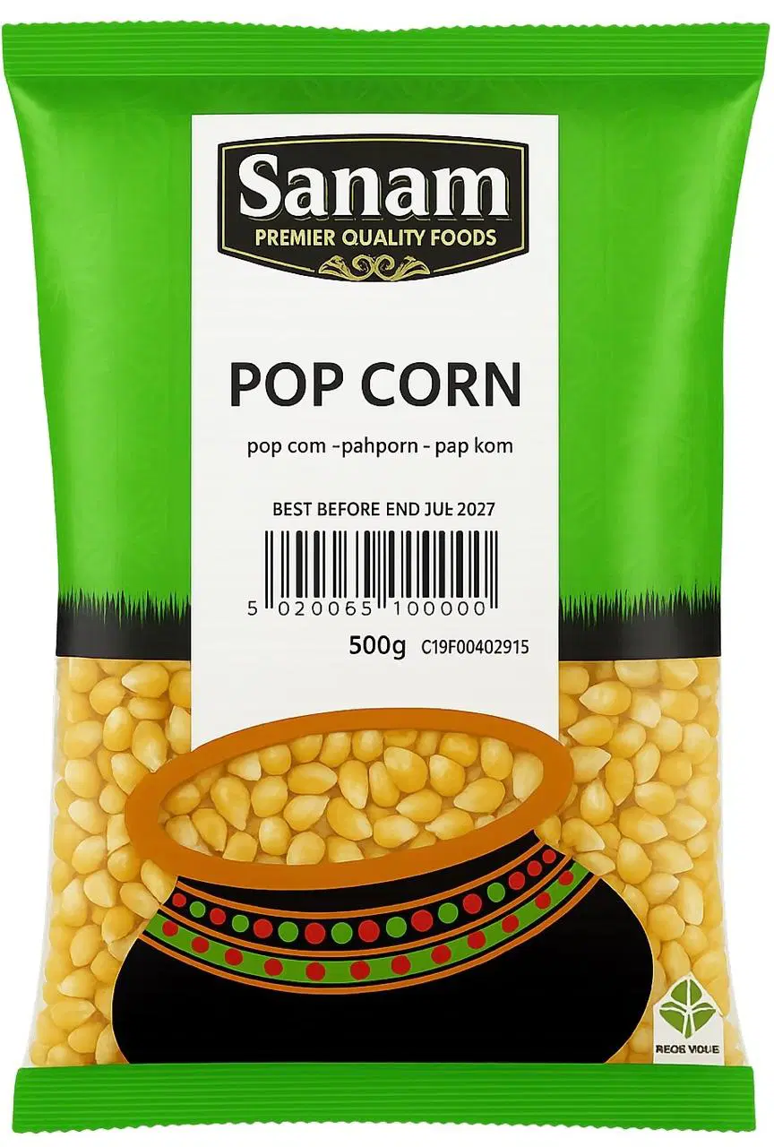 Sanam Popcorn Kernels 500g