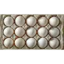White Eggs 15 Pack – image 1