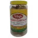 Telugu foods Jaggery cubes Light Jar 1kg – image 1
