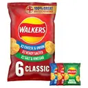 Walkers Classic Variety Multipack Crisps 6x25g – image 1