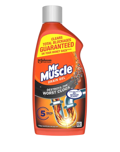 Mr Muscle Max Gel Pipe/Drain Gel Unblocker 500ml