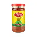 Telugu Foods Mango Avakaya Pickle(With Garlic) 300 gms With Sesame Oil – image 1