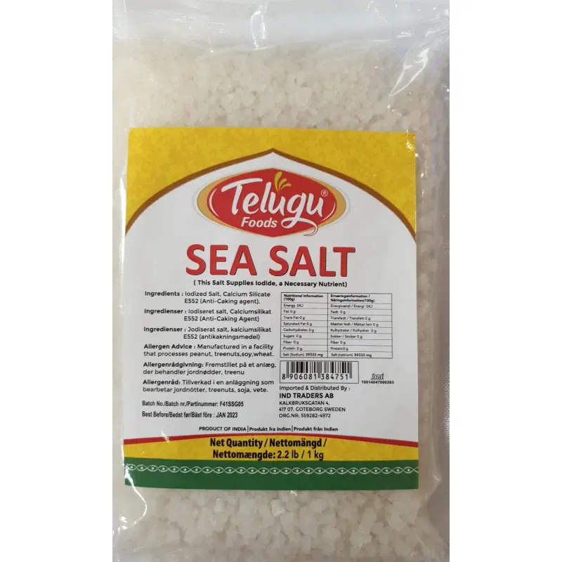 Telugu Sea Salt 1kg