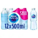 Nestle Pure Life Still Spring Water Multipack 12x500ml – image 1