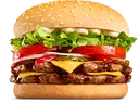 Chicken Burger Double Whopper With Cheese – image 1