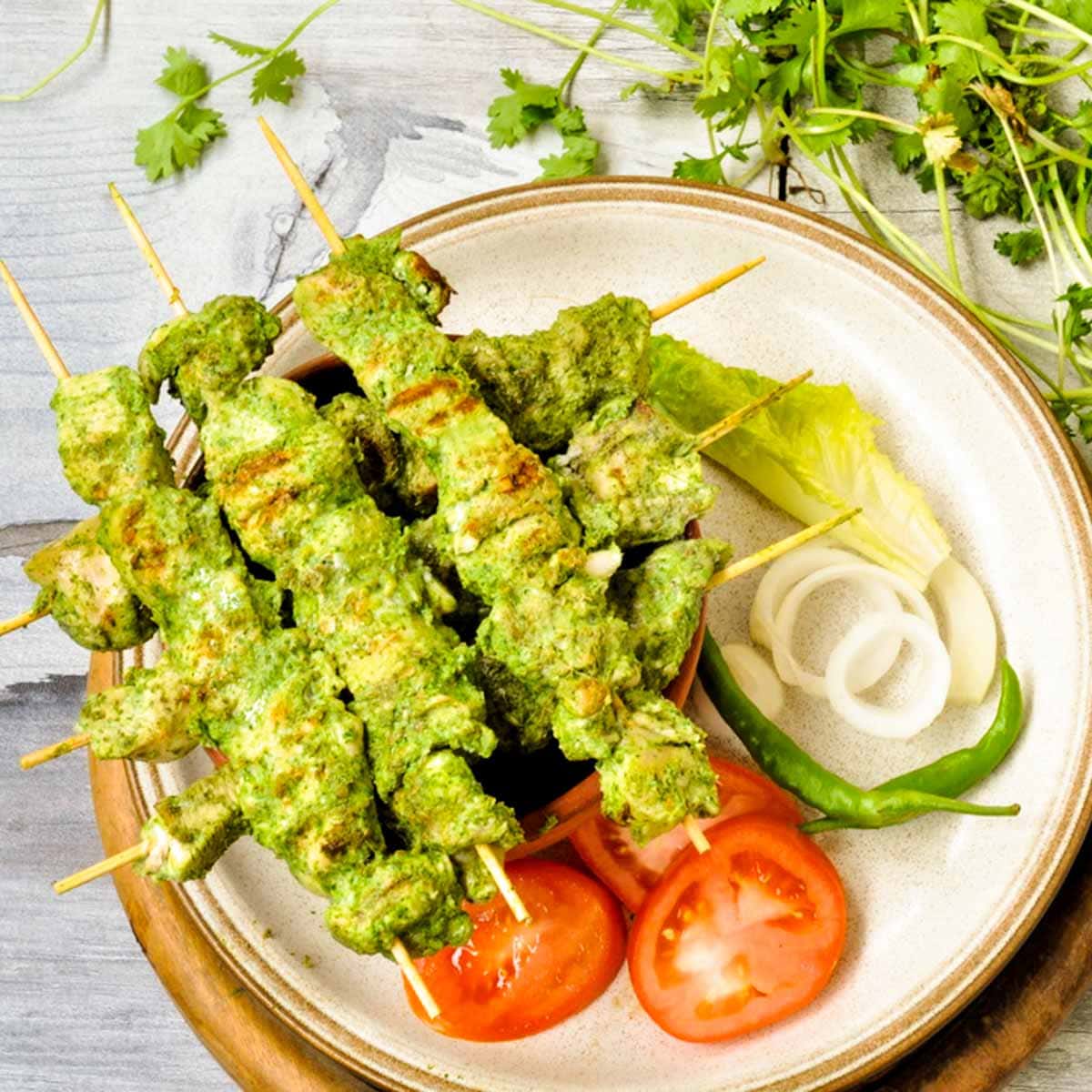 Chicken Hariyali Tikka
