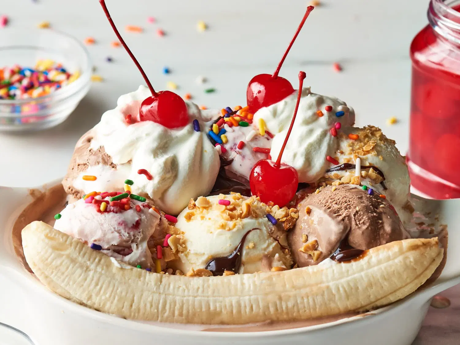 Classic Banana Sundae