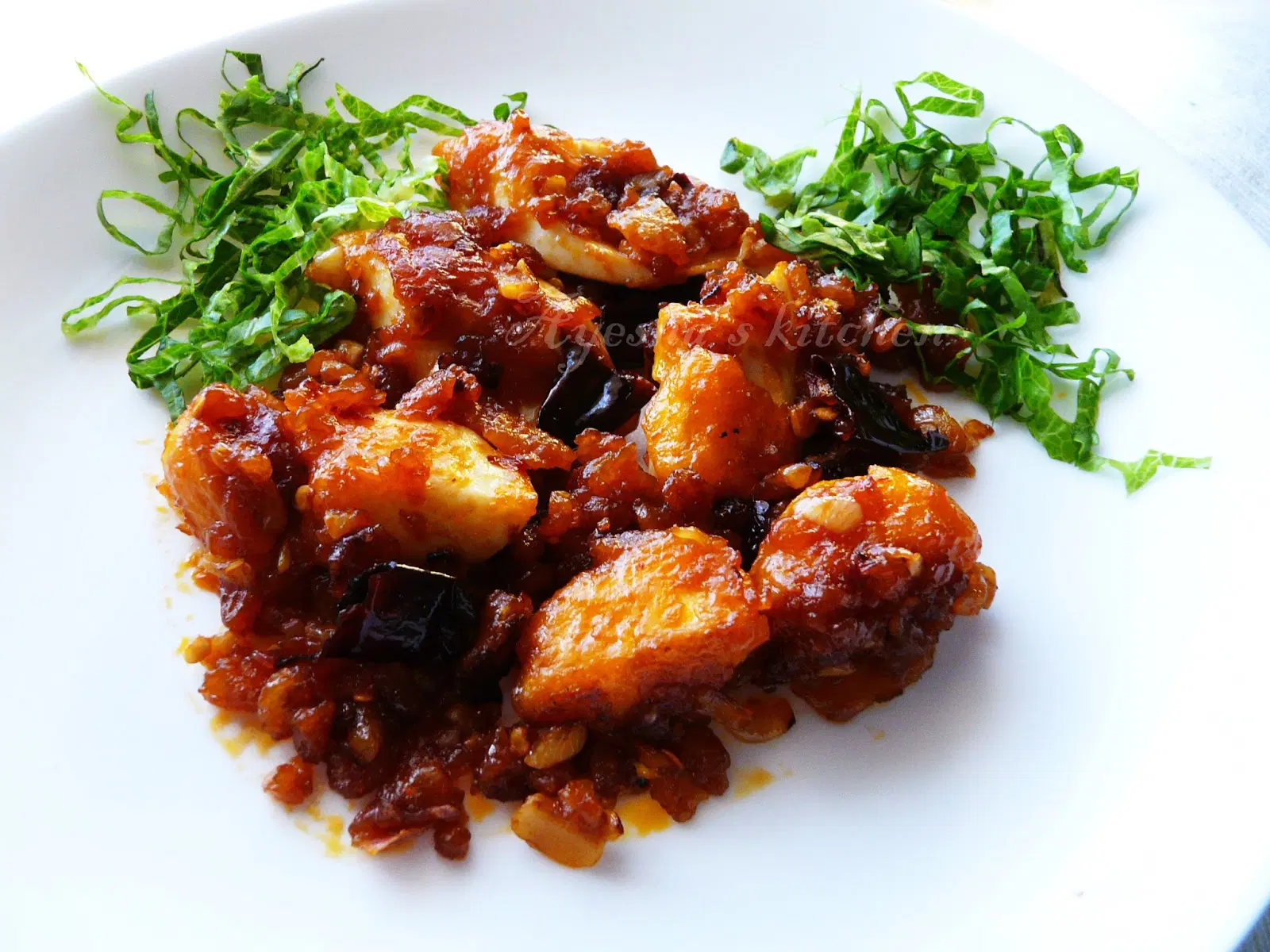 Egg Chilli Dry