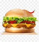 Hot & Spicy Veg Burger – image 1