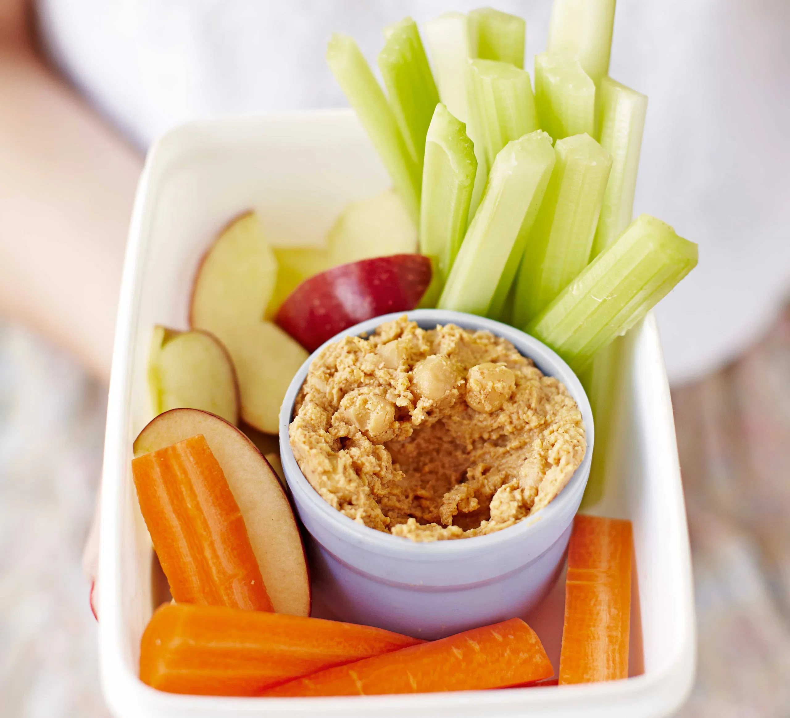 Hummus with Veggie Sticks