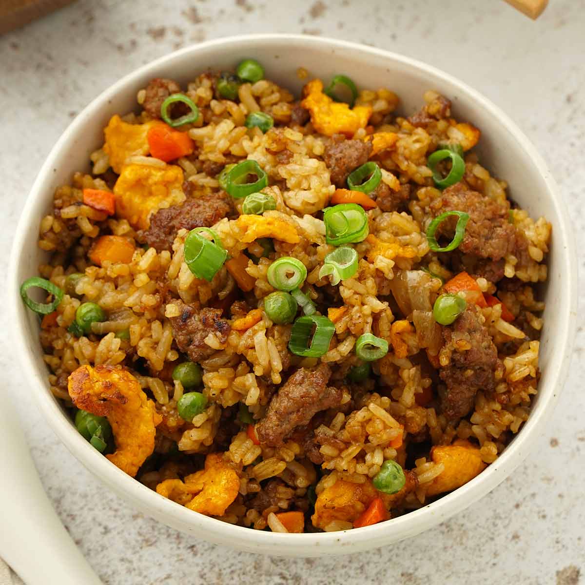 Mutton Hong Kong Fried Rice