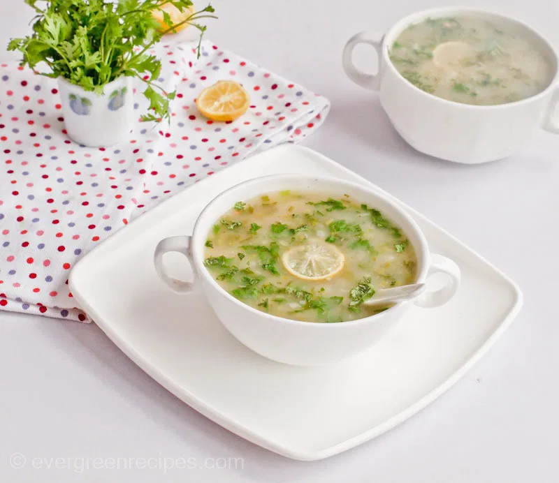 Mutton Lemon Coriander Soup