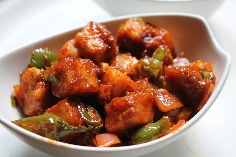 Paneer chilli