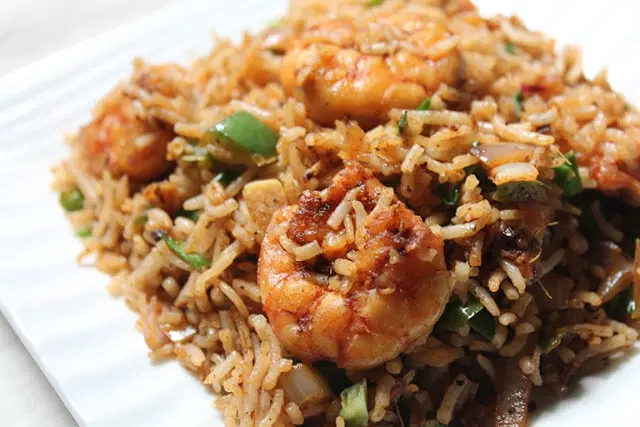 Prawns Schezwan Fried Rice