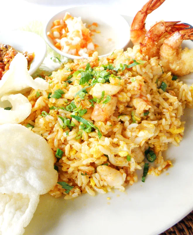 Prawns Singapoor Fried Rice