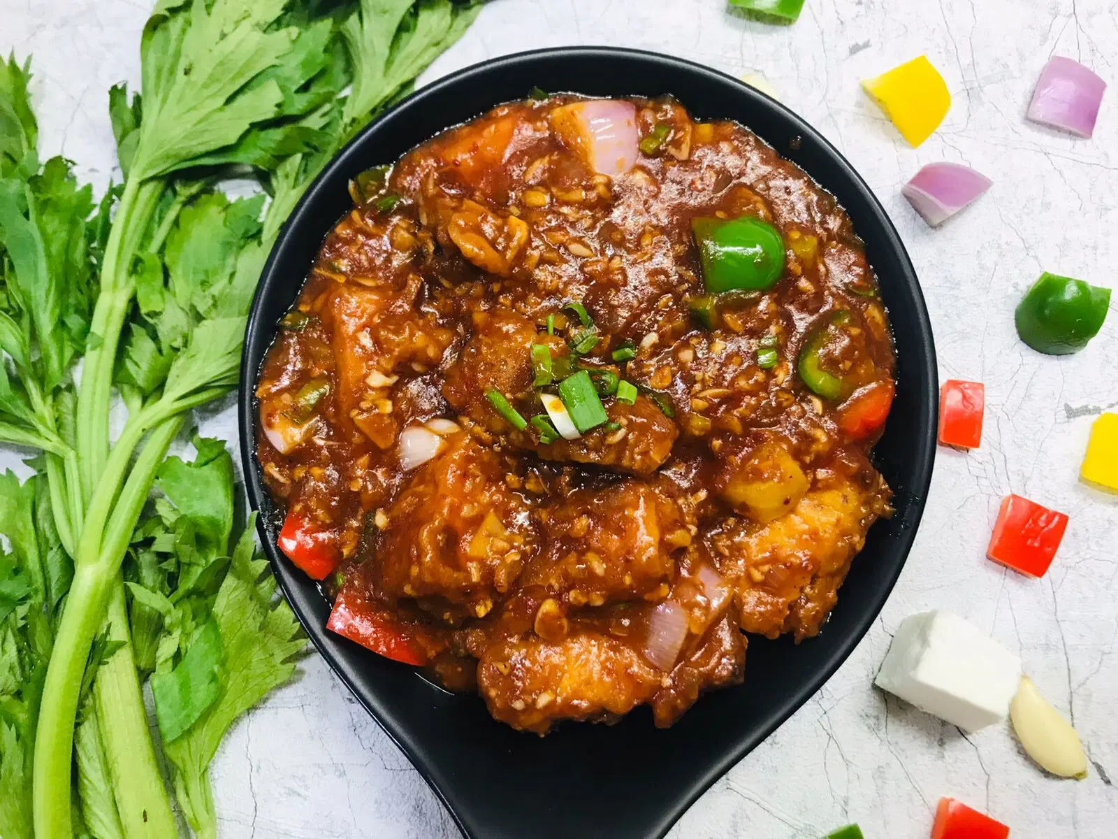 Schezwan Paneer Gravy