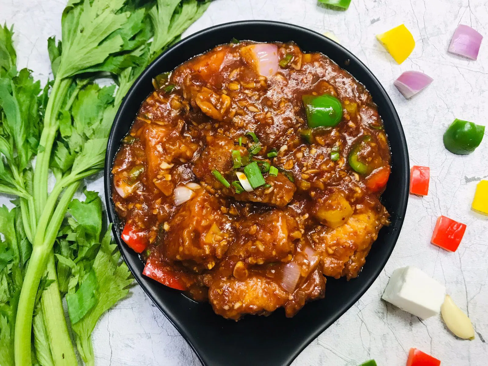 Schezwan Paneer Gravy