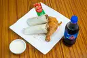 Shawarma Combo(Chicken Shawarma(1 Pc)+Grilled Chicken(2Pc)+Coke(200Ml) – image 1