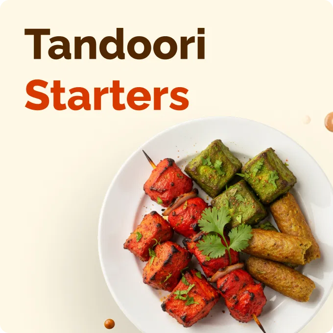 Tandoori starters