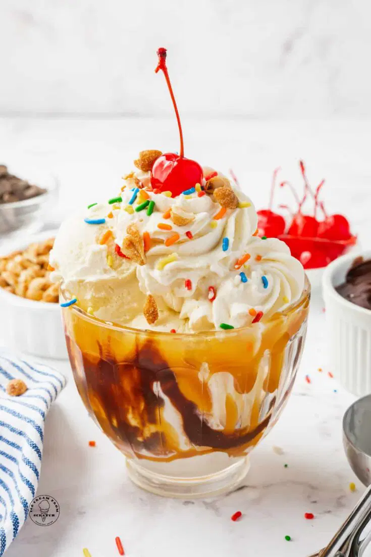 Caramel & Kulfi Sundae