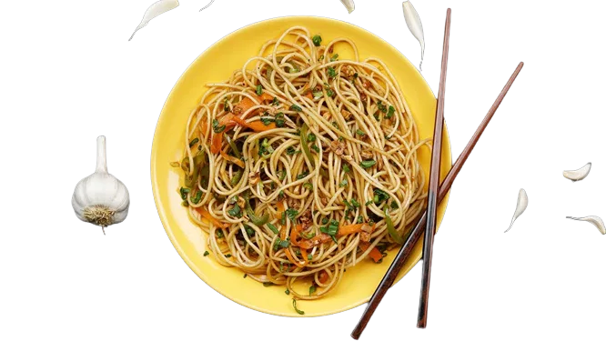 Chicken Burnt Garlic Noodles