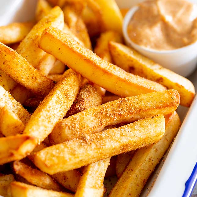 French Fries Peri Peri Sauce