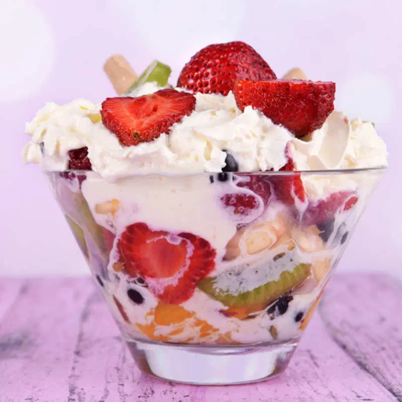 Fruits Salad Sundae
