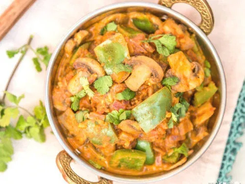 Mushroom Kadai