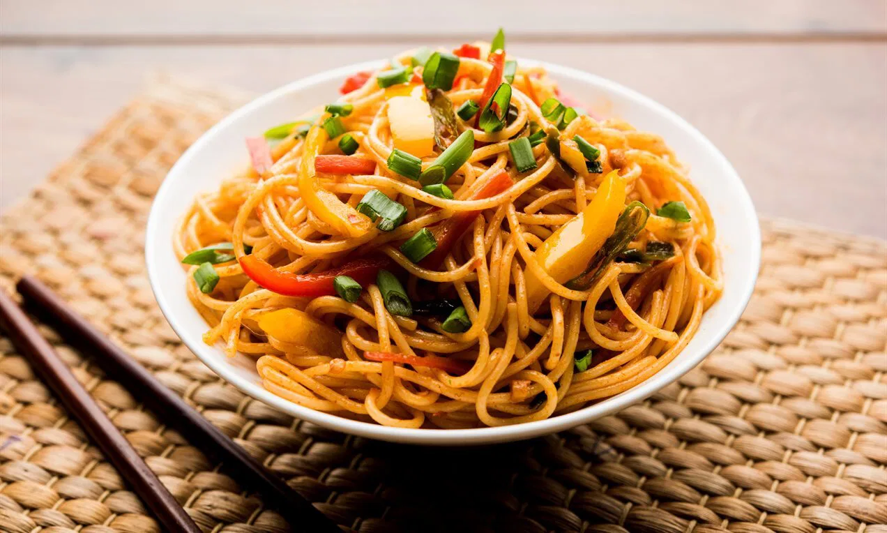 Mutton Schezwan Noodles