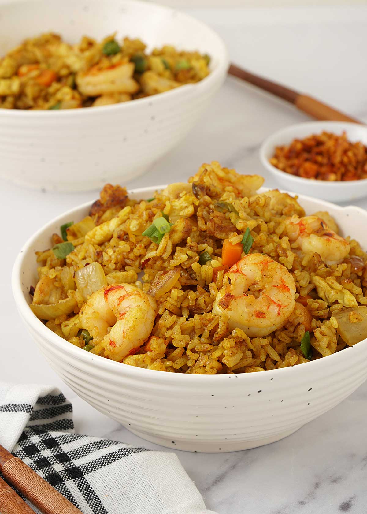 Mutton Singapoor Fried Rice