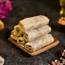 Jaggerry Kaju Badam Pootharekulu/ Dry fruit paper sweet – image 1