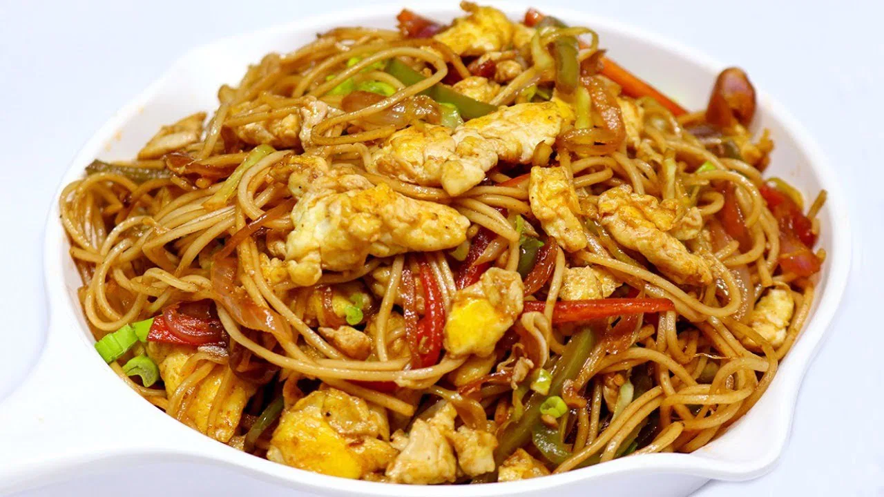 DOUBLE EGG CHICKEN  NOODLES
