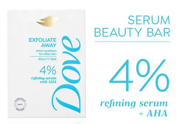 Dove Exfoliate Away Beauty Bar
