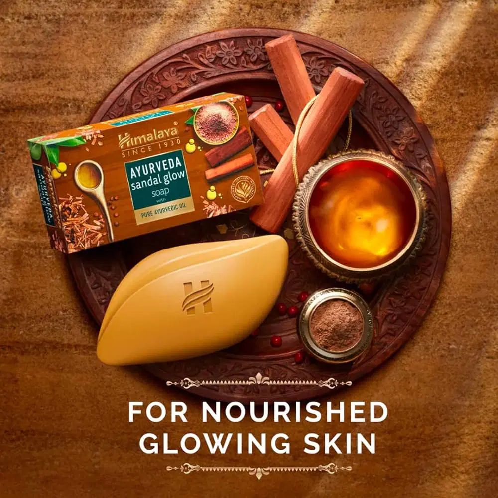 Himalaya Ayurveda Sandal glow Body soap 125g