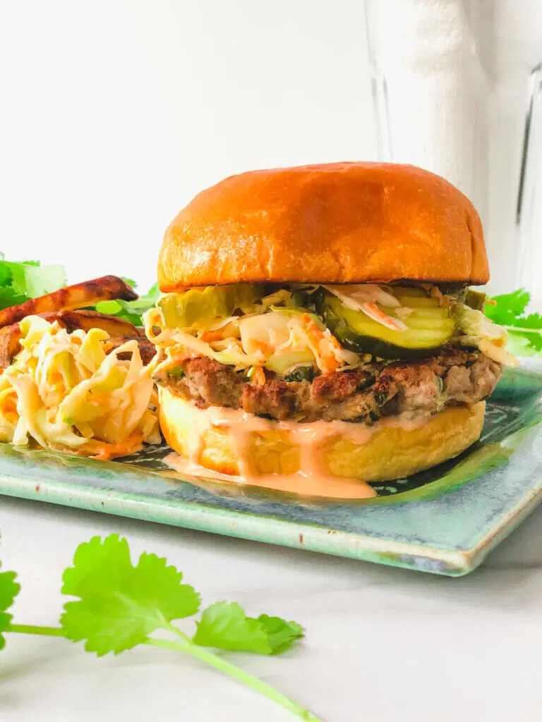 CRISPY GINGER BURGER