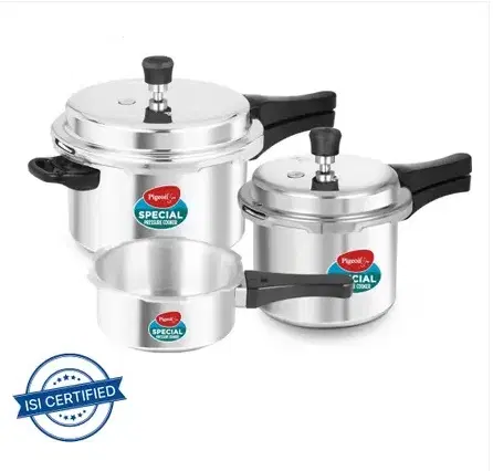 Pigeon Special 2 L, 3 L, 5 L Outer Lid Pressure Cooker