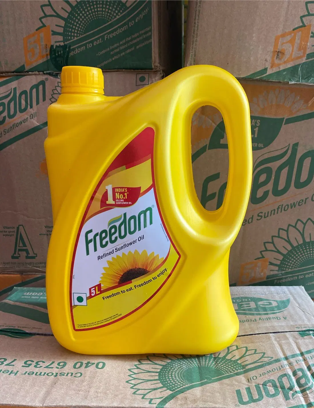 Sun flower Oil Freedom 5L Tin