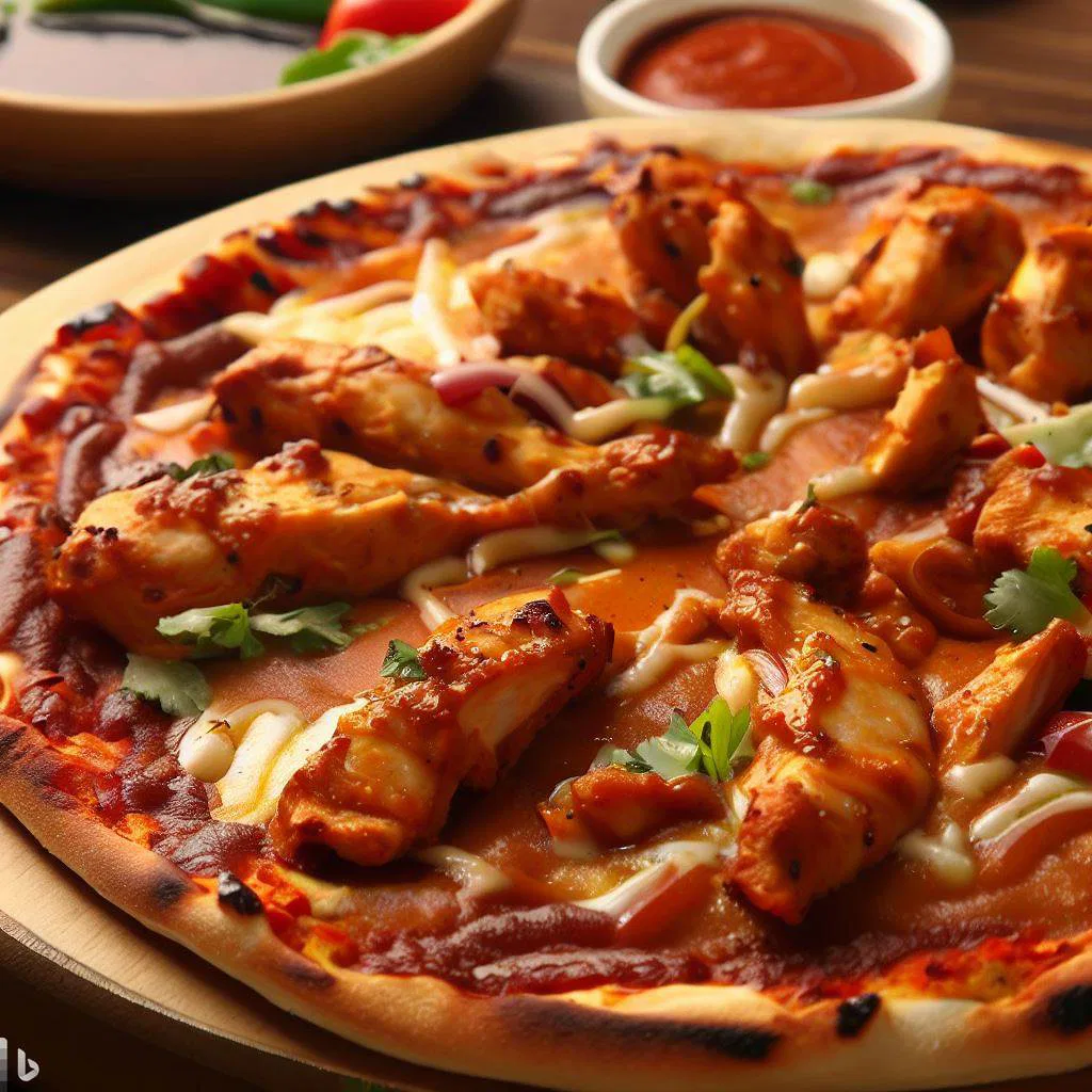 TANDOORI CHICKEN  PIZZA