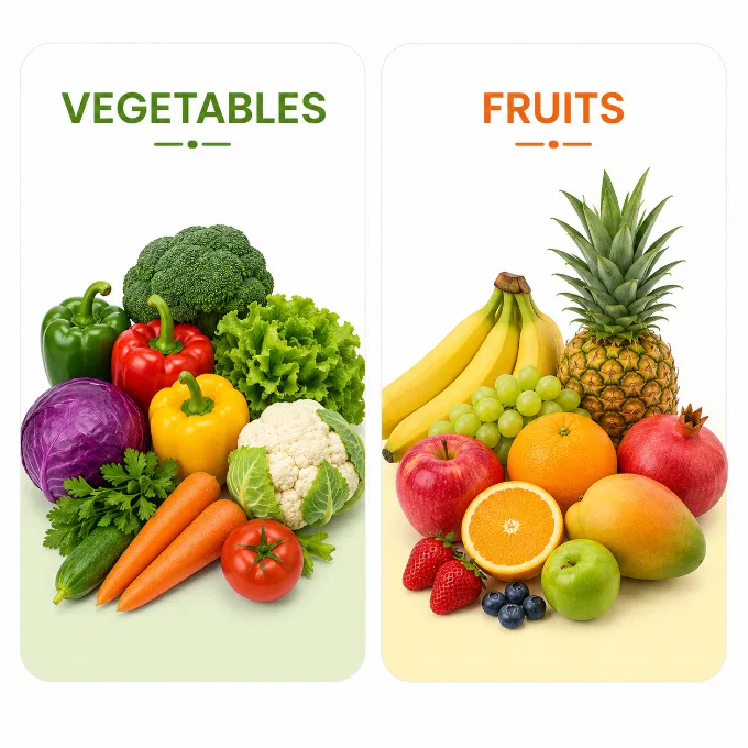 Fruits and Vegitables