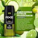 Axe Pulse Long Lasting Deodorant Bodyspray for Men Energizing citrus fragrance 150 ml – image 1