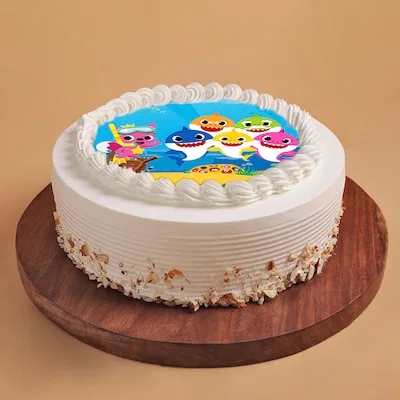 Baby shark cake