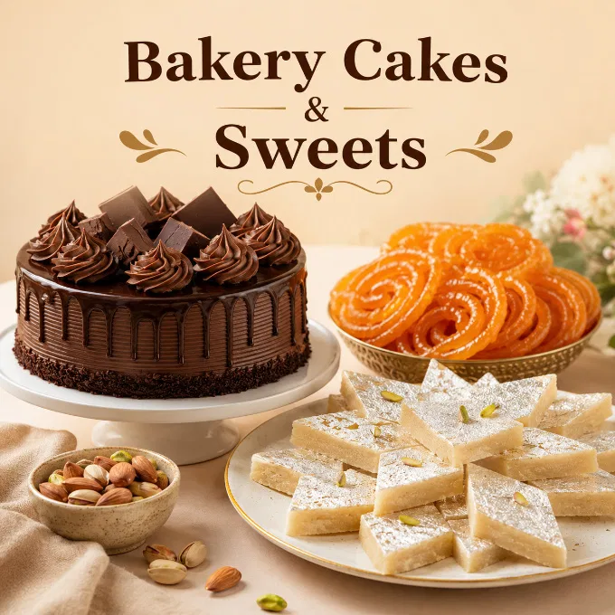 Bakery Namkeen and Sweet foods