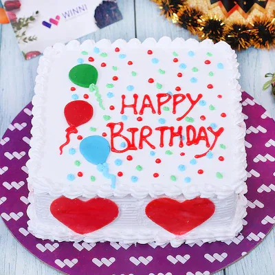 Baloon butter scoch cake