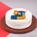 Bob The Train Vanilla Cake – image 1