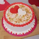 Butturescoch heart cake – image 1