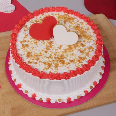 Butturescoch heart cake