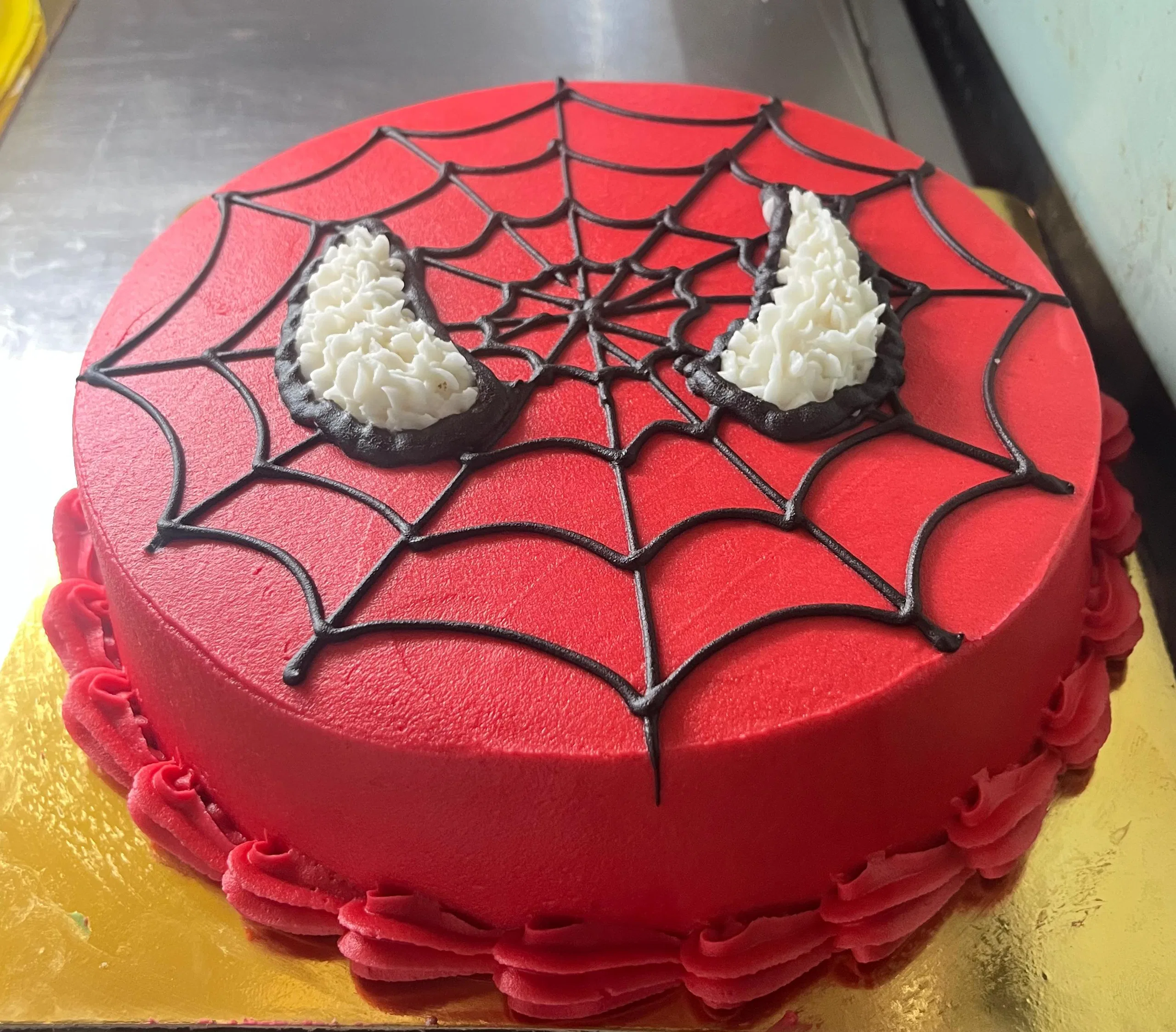 Spiderman cake