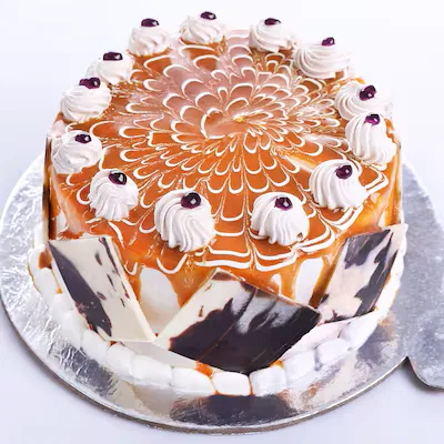 Cappuccino spell cake