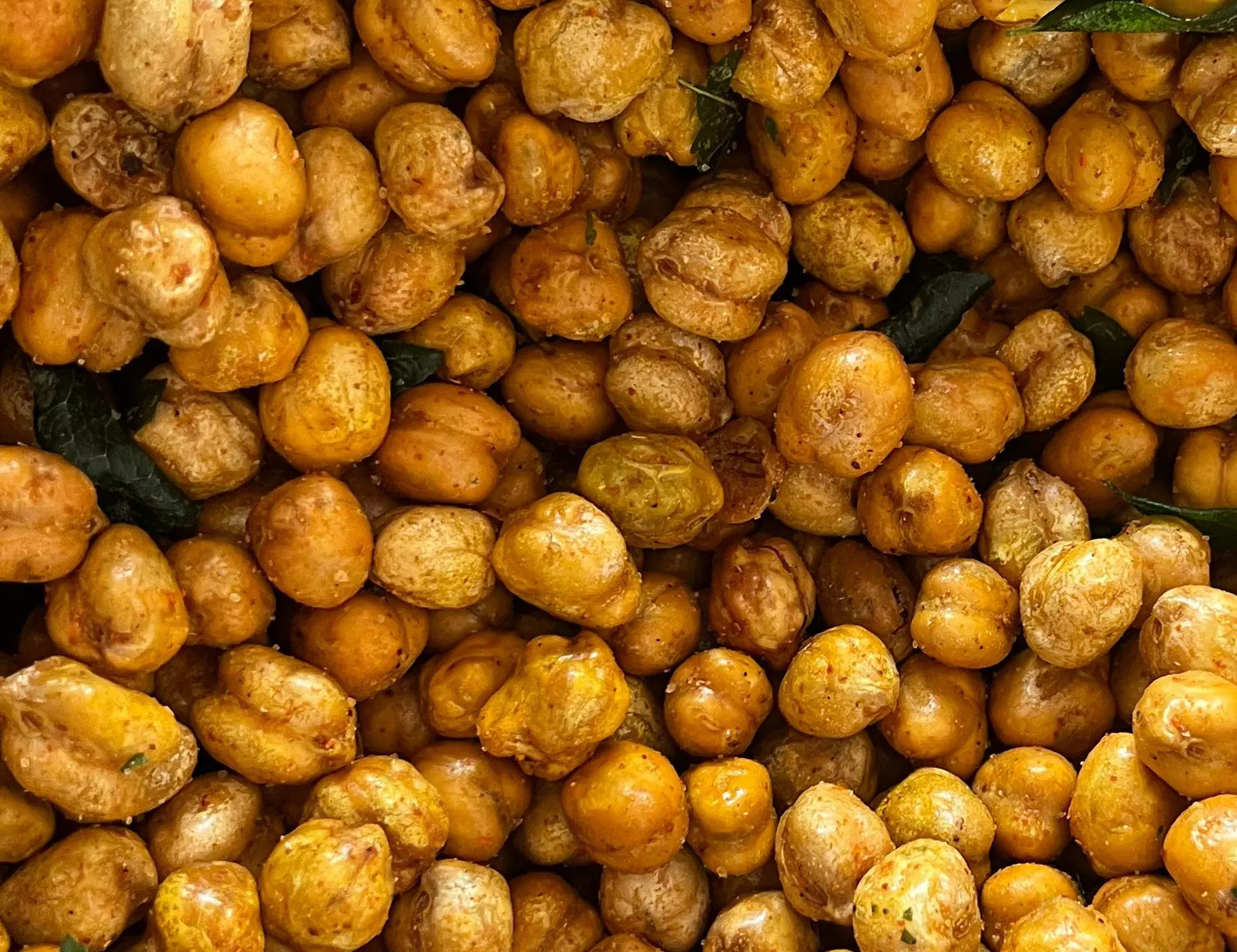 Chana Masala Fry Namkeen/Masala Fried Chana Namkeen/Masāla vepudu shenagalu