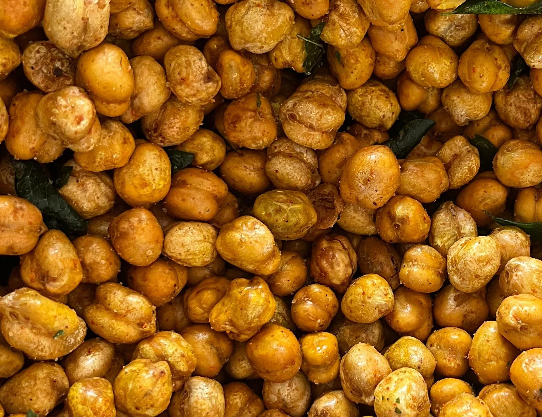 Chana Masala Fry Namkeen/Masala Fried Chana Namkeen/Masāla vepudu shenagalu